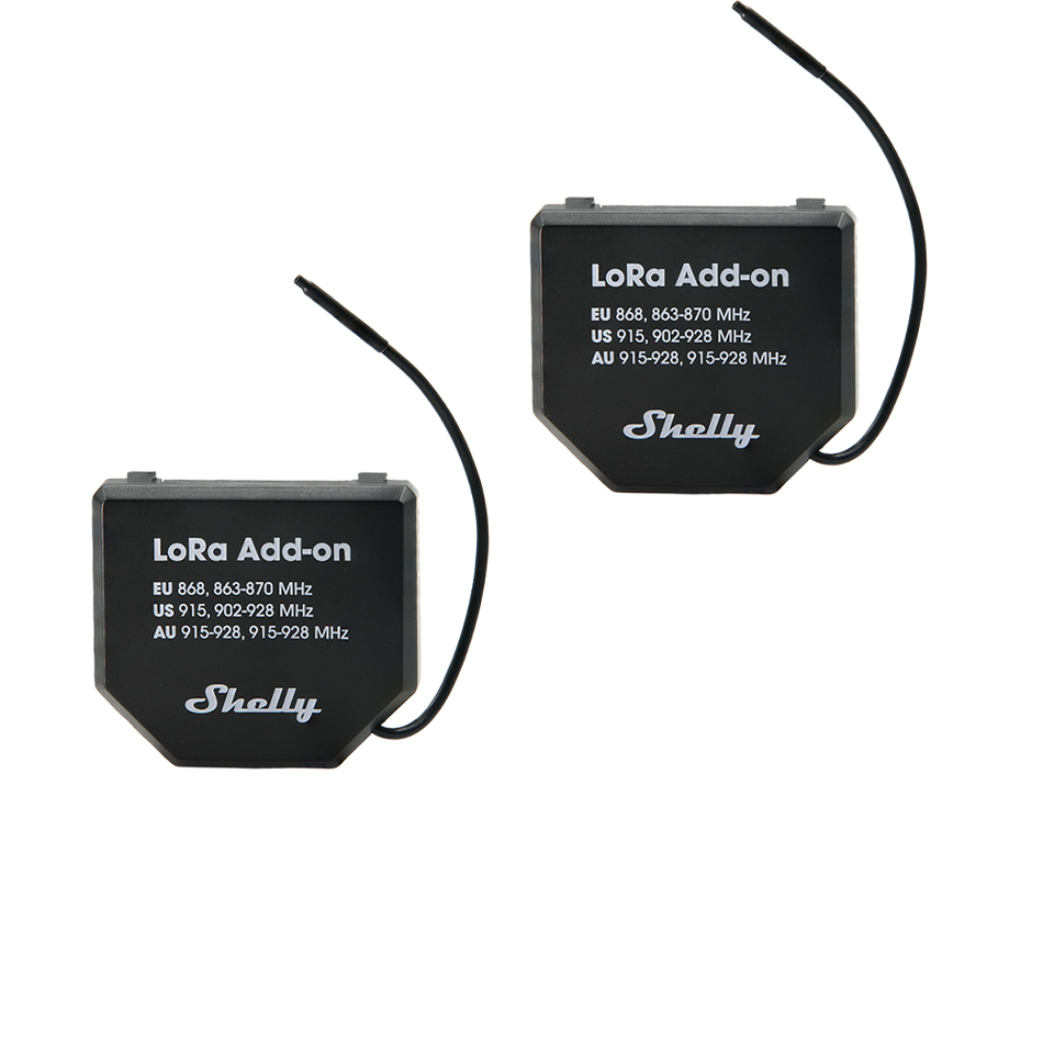 Shelly LoRa Add-on 2-pack