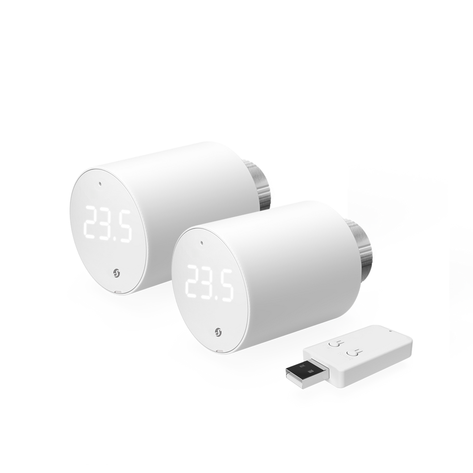 Shelly BLU TRV x2 + Shelly Blu Gateway Gen3