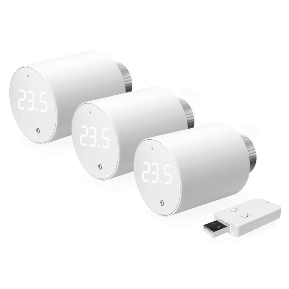 Shelly BLU TRV x3 + Shelly Blu Gateway Gen3