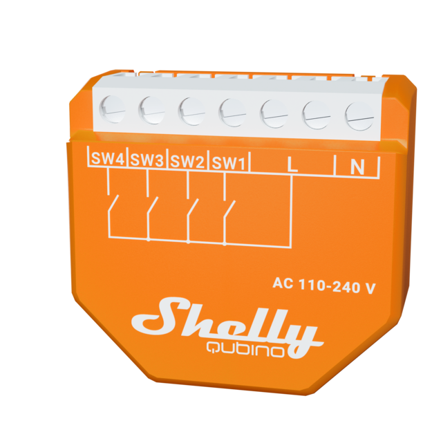 Shelly Qubino Wave i4 - scene e automazioni