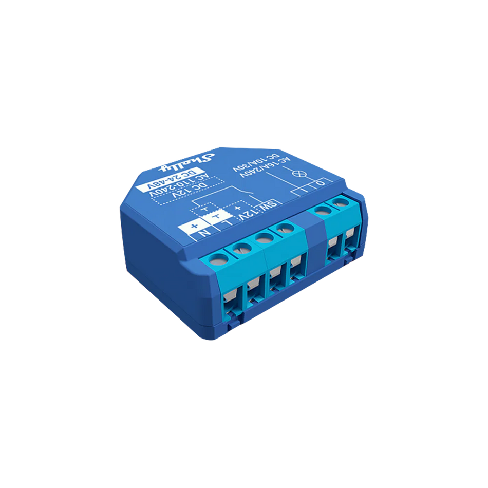 Shelly Plus 1 Gen2 - Interruttore Relè Intelligente (2 pezzi)