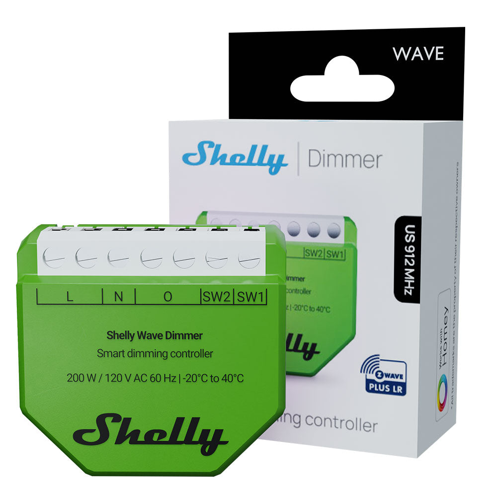 Shelly Qubino Wave Dimmer - confezione