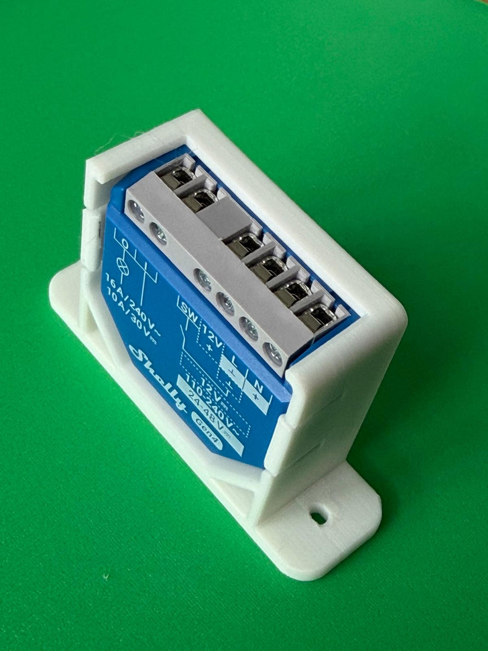 SOIXX Supporto da parete per Shelly Wave, Plus, Gen3, Gen4, 90°