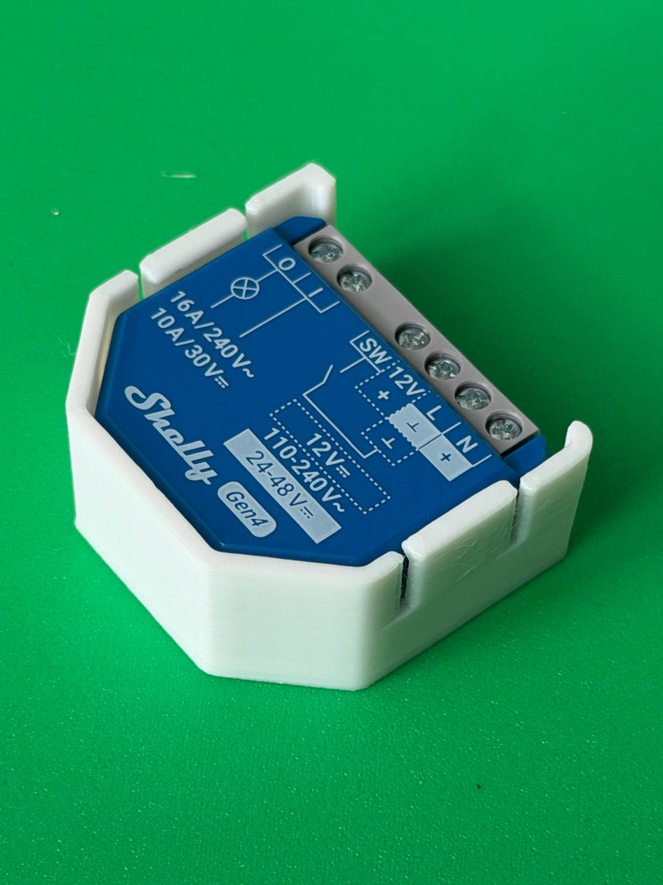 SOIXX Supporto da parete per Shelly Wave, Plus, Gen3, Gen4, piatto