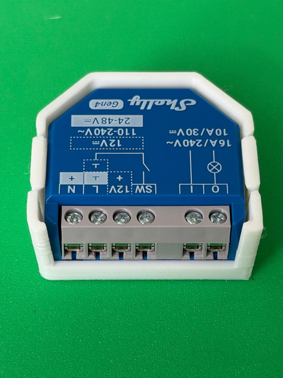 SOIXX Supporto da parete per Shelly Wave, Plus, Gen3, Gen4, piatto