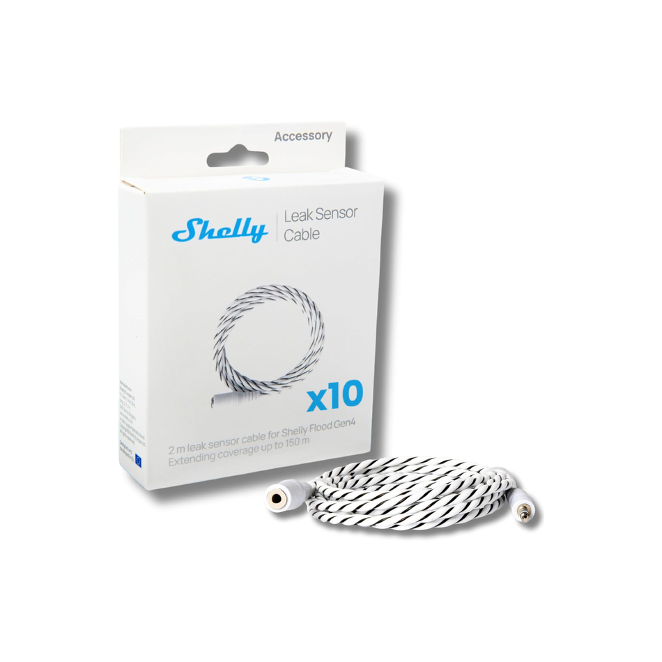 Shelly Leak Sensor Cable per Flood Gen4 - Pack da 10